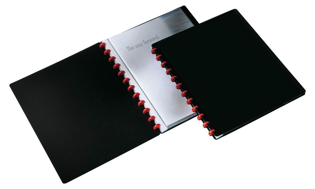 DURABLE Katalogová kniha DURALOOK® EASY A4 20 list?, ?erná, Obrázek produktu 