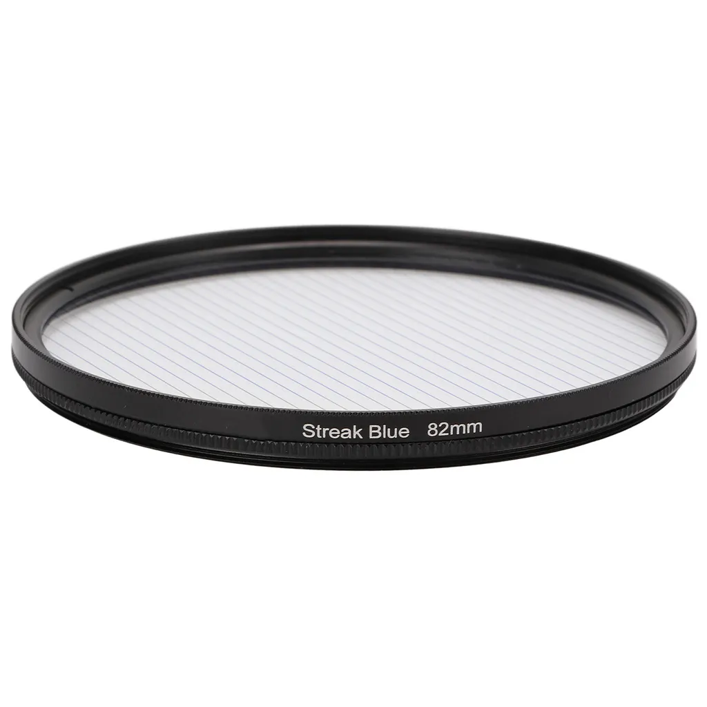 Filtre Streak Effect à lignes brossées pour optique cinéma 82mm V2