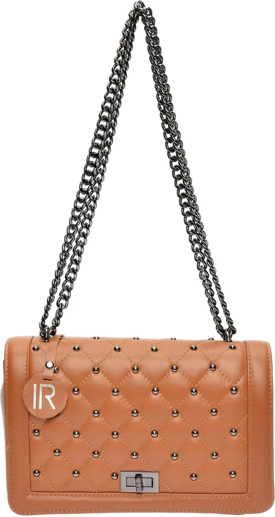 Isabella Rhea AW25 IR 2180 Sac bandoulière en cuir cognac élégant