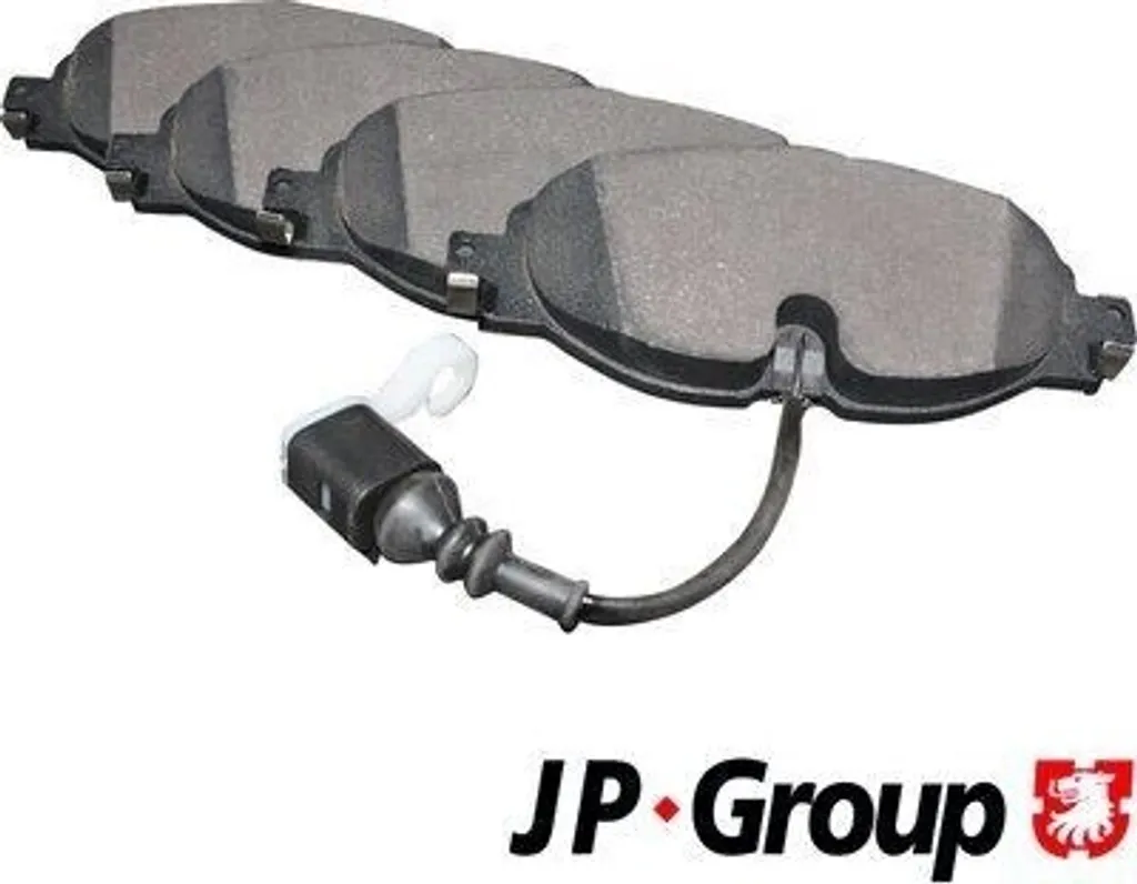 Plaquettes de frein avant JP GROUP 1163609510 pour Golf VII et Audi A3