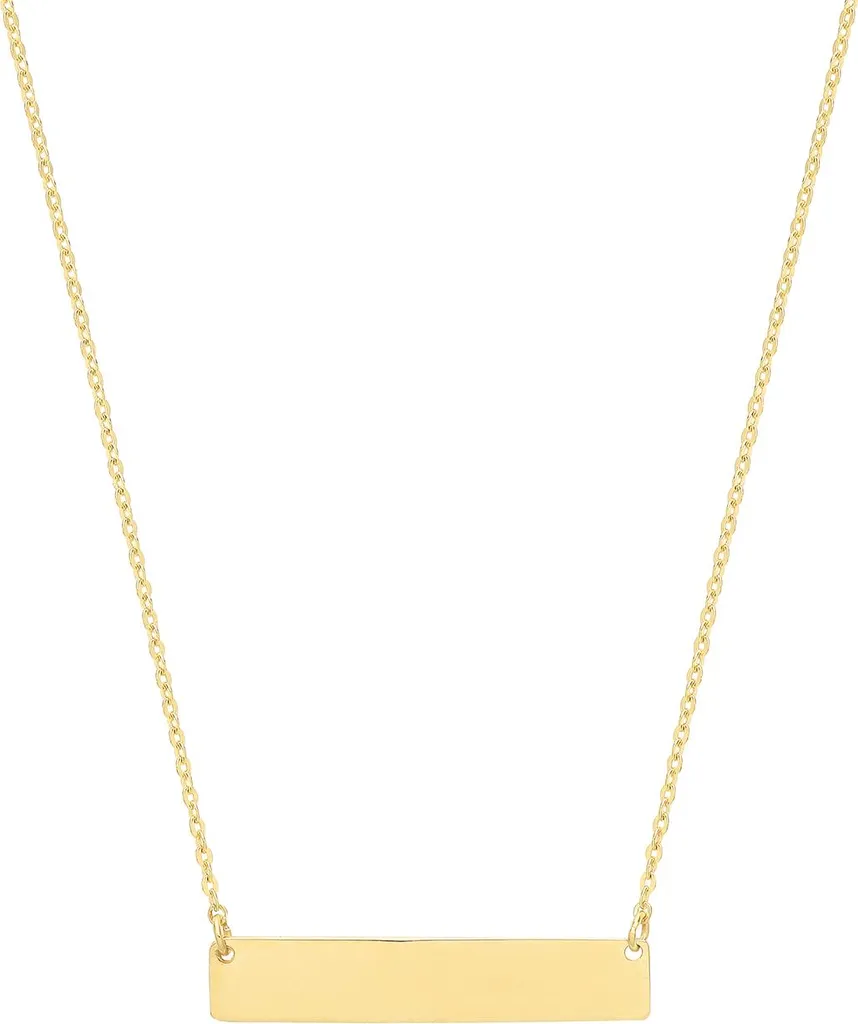 Collier en Or 375/1000 pour Femme - Dimensions 44cm x 26mm Modèle Luxe