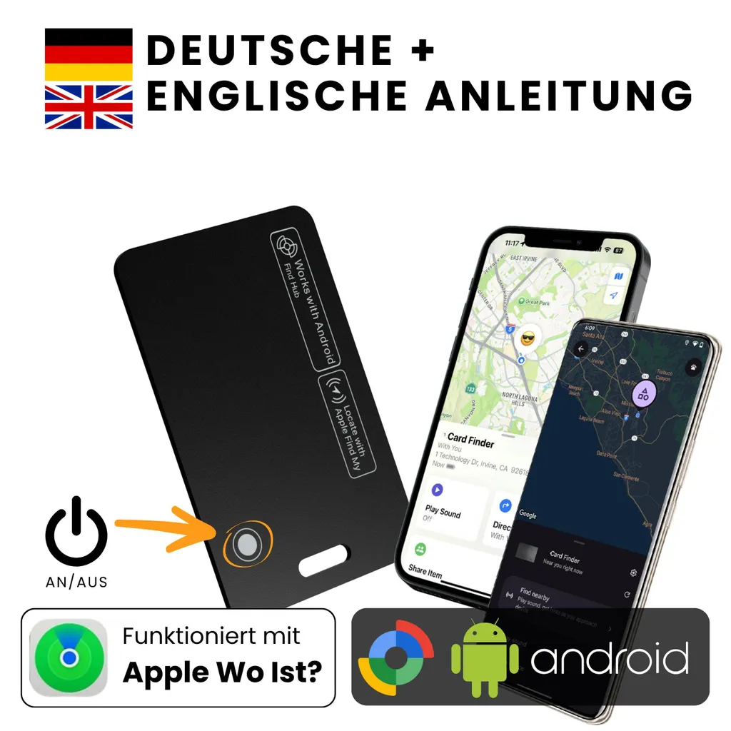 Tracker GPS pour animaux et voitures compatible smartphone Android iOS