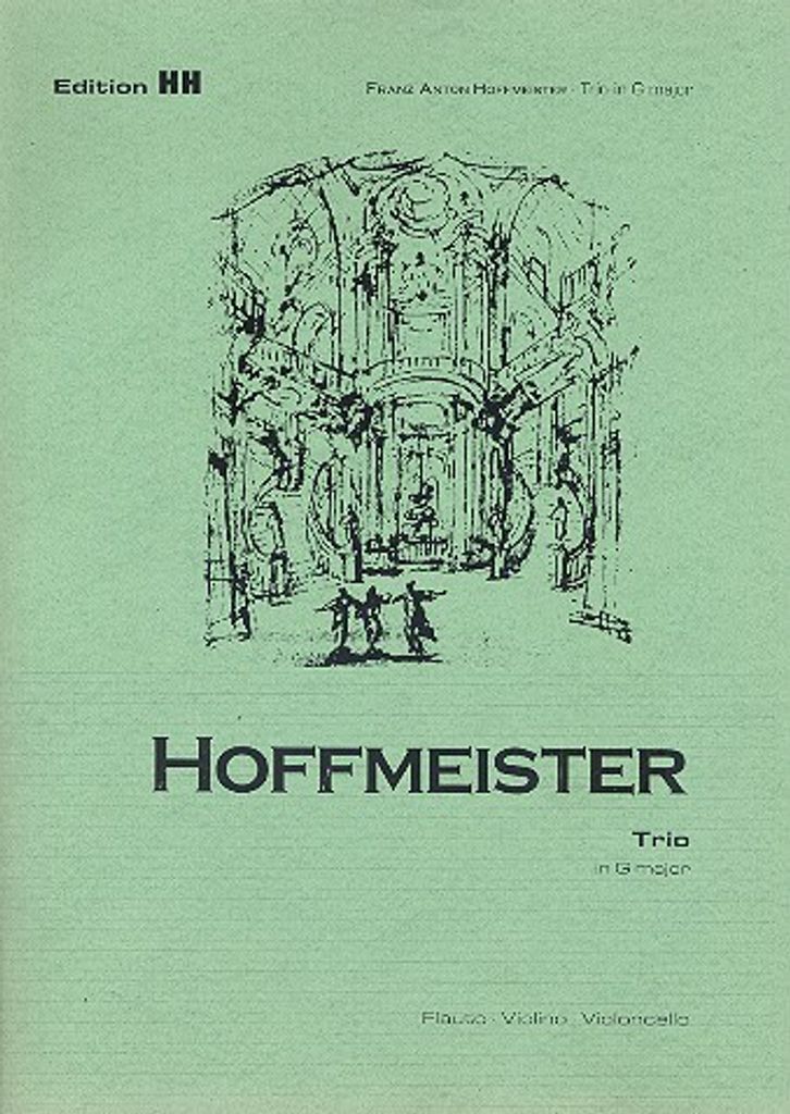 Trio G-Dur Fuer Floete, Violine Und Violoncello Partitur Und Stimmen