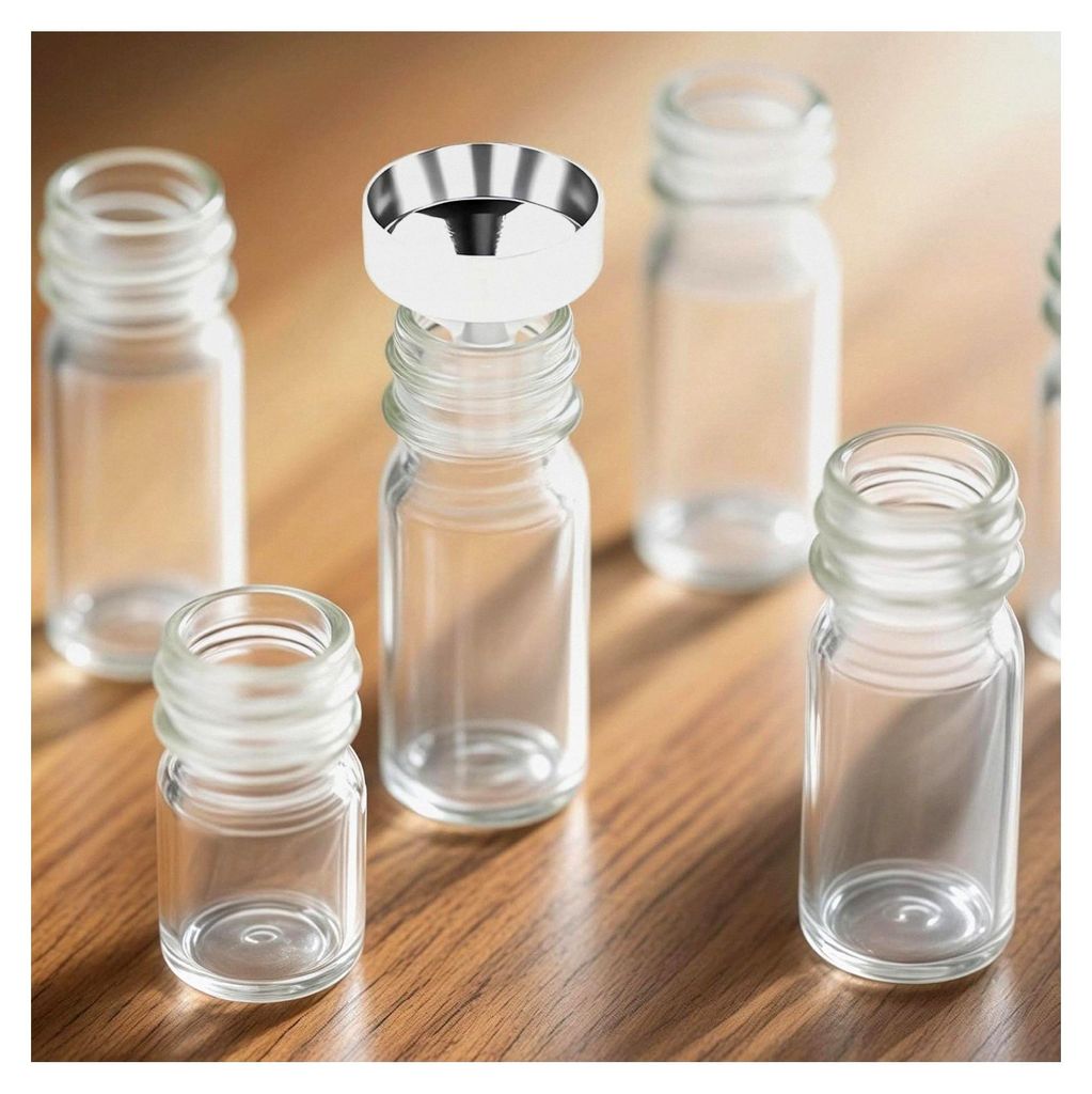 3 Stück Kleine Trichter + 3 Stück Federtropfer Trichter Küche Marmeladentrichter Einfülltrichter Metalltrichter Minitrichter