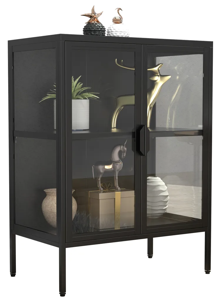Vitrine Floka S anti-poussière en acier - Solution d'exposition VCM