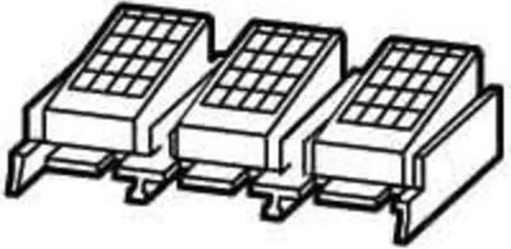 Cache-Bornes NZM3-XIPK Eaton IP2X 3 Pôles Sécurité Doigts 266804