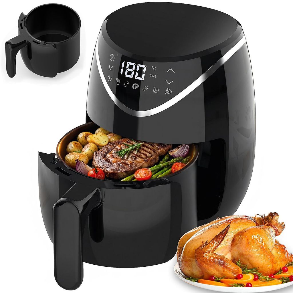 Airfryer Heißluftfritteuse 2,8L, Digitaler Touchscreen, 6 Produktbild 