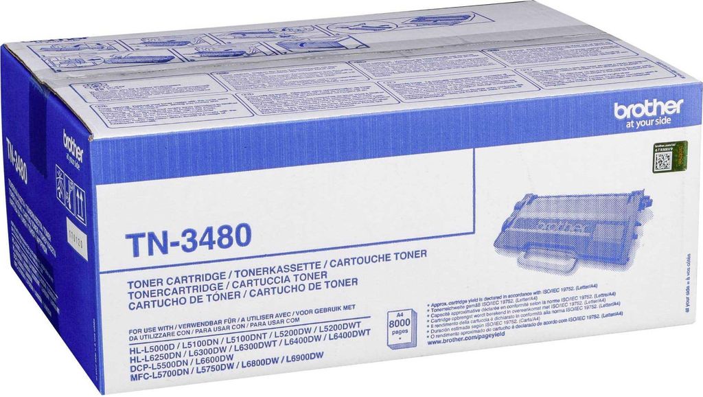 Brother TN-3480 Toner schwarz Produktbild 