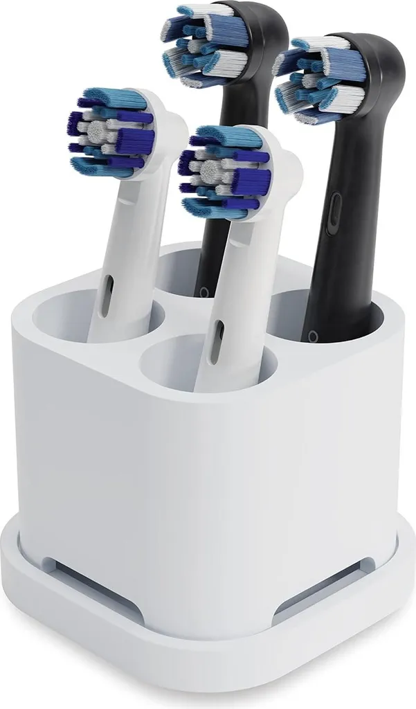 Pack brosses à dents silicone anti-bactéries et support pour hygiène pro