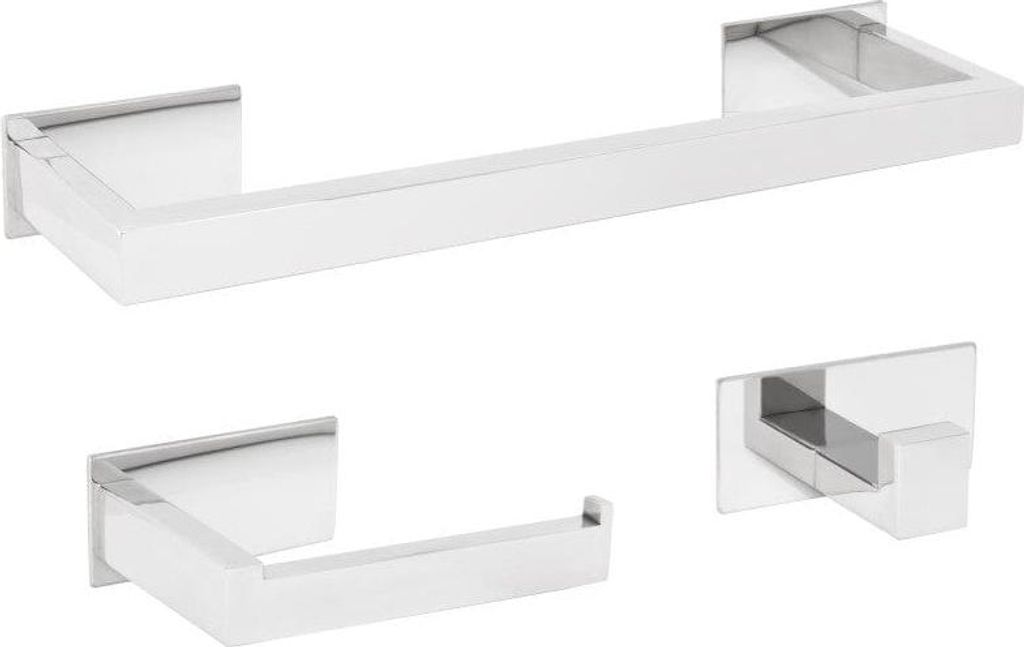 Bad-Accessoires-Set NELSON 40 Chrom