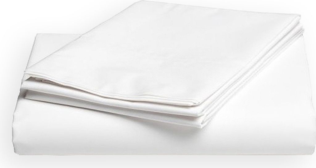 Hotellaken weiß GLATT/140x240