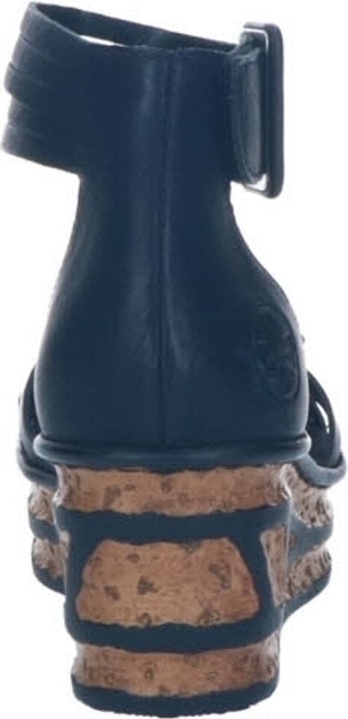 Rieker Damen Keilsandalette schwarz Produktbild 32