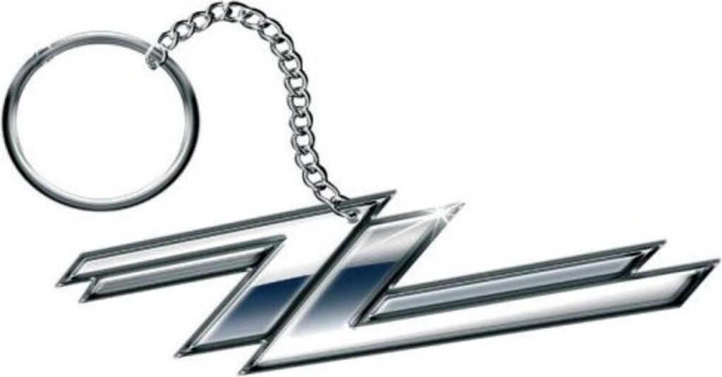 ZZ Top - "Twin Zees" Schlüsselanhänger Logo RO10417 (Einheitsgröße) (Silber)