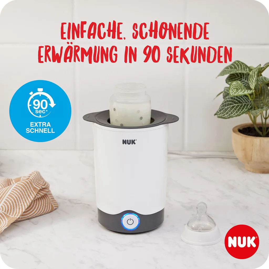 NUK Chauffe-biberon Thermo Express : Ne plus Attendre le Repas de Bébé - 2