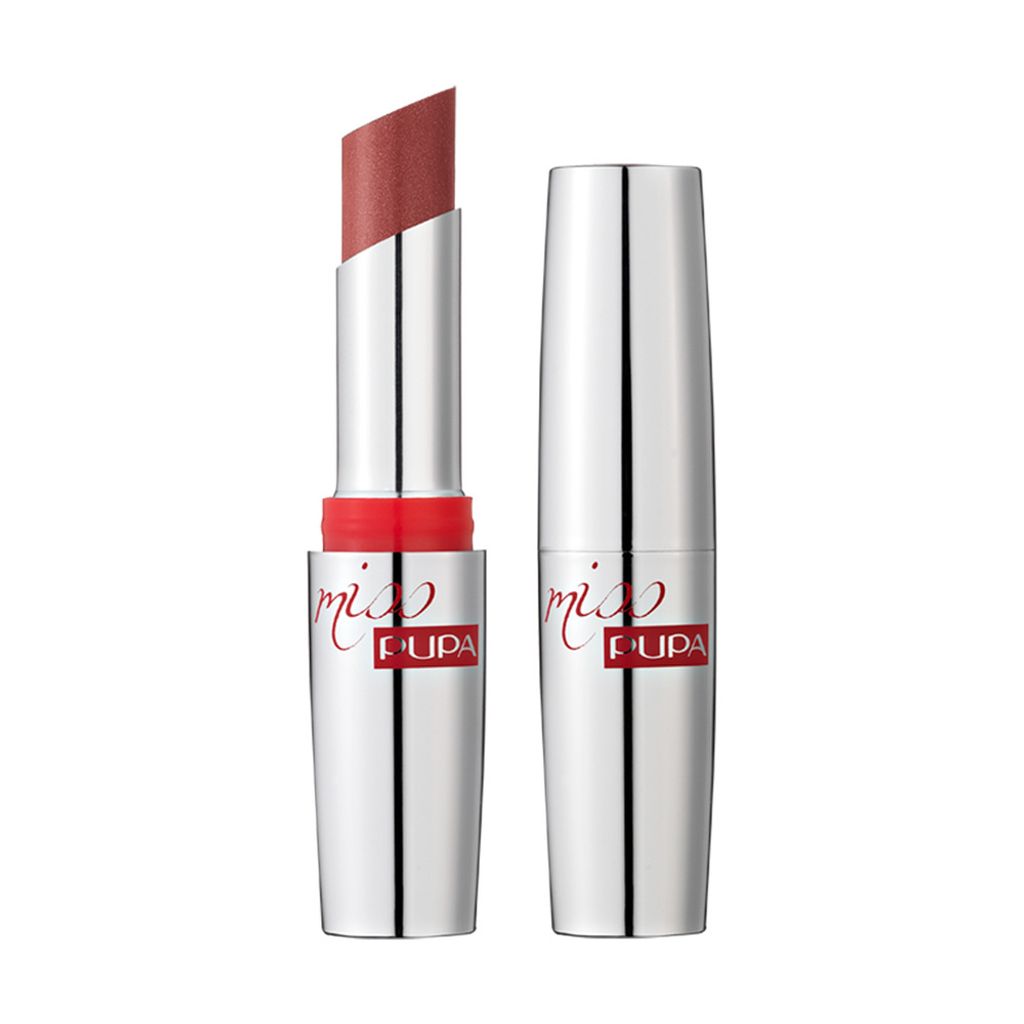 A product shot of two lipsticks against a white background.