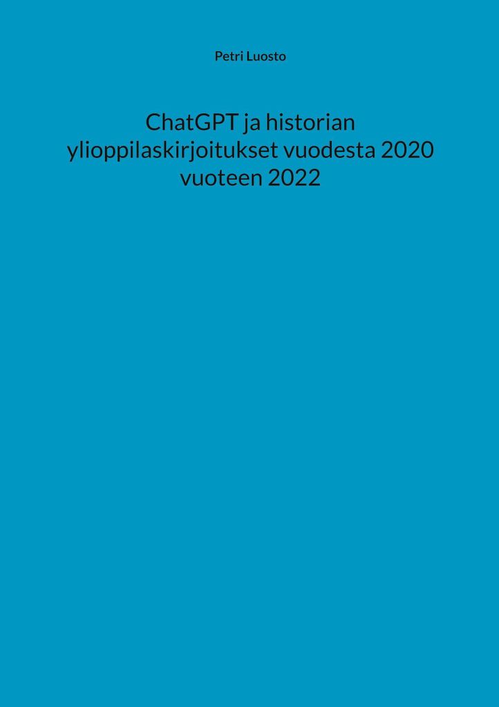 ChatGPT und Geschichtsprüfungen von 2020 bis 2022