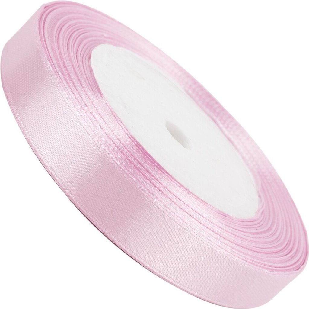 Puderrosa Satinband 6mm - 32mb