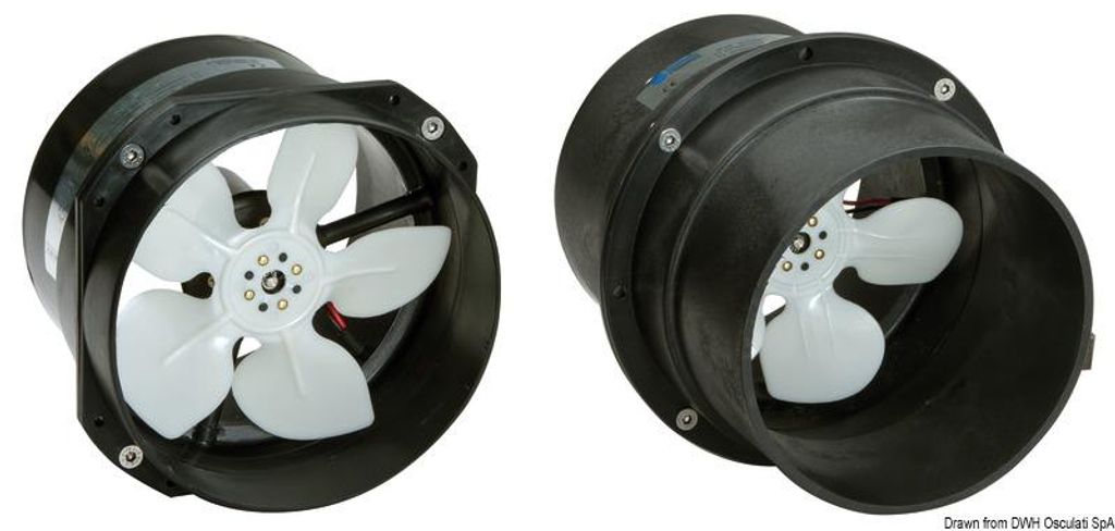 Axialventilator 12 V 6 A - Osculati 16.108.11