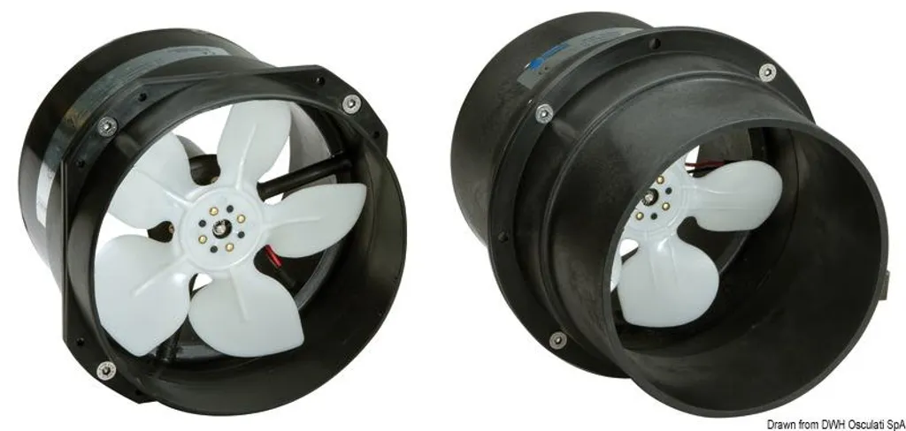 Ventilateur axial 24V 4A contre la surchauffe des systèmes - 1 pièce