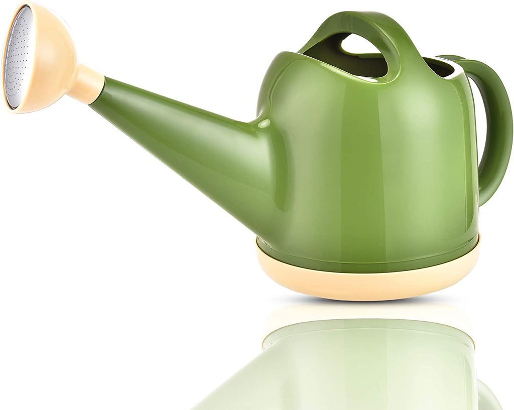 Gießkanne 3 Liter Aus PP – Mit Langem Auslauf, Ergonomischem Griff, Grün, Für Garten & Zimmerpflanzen