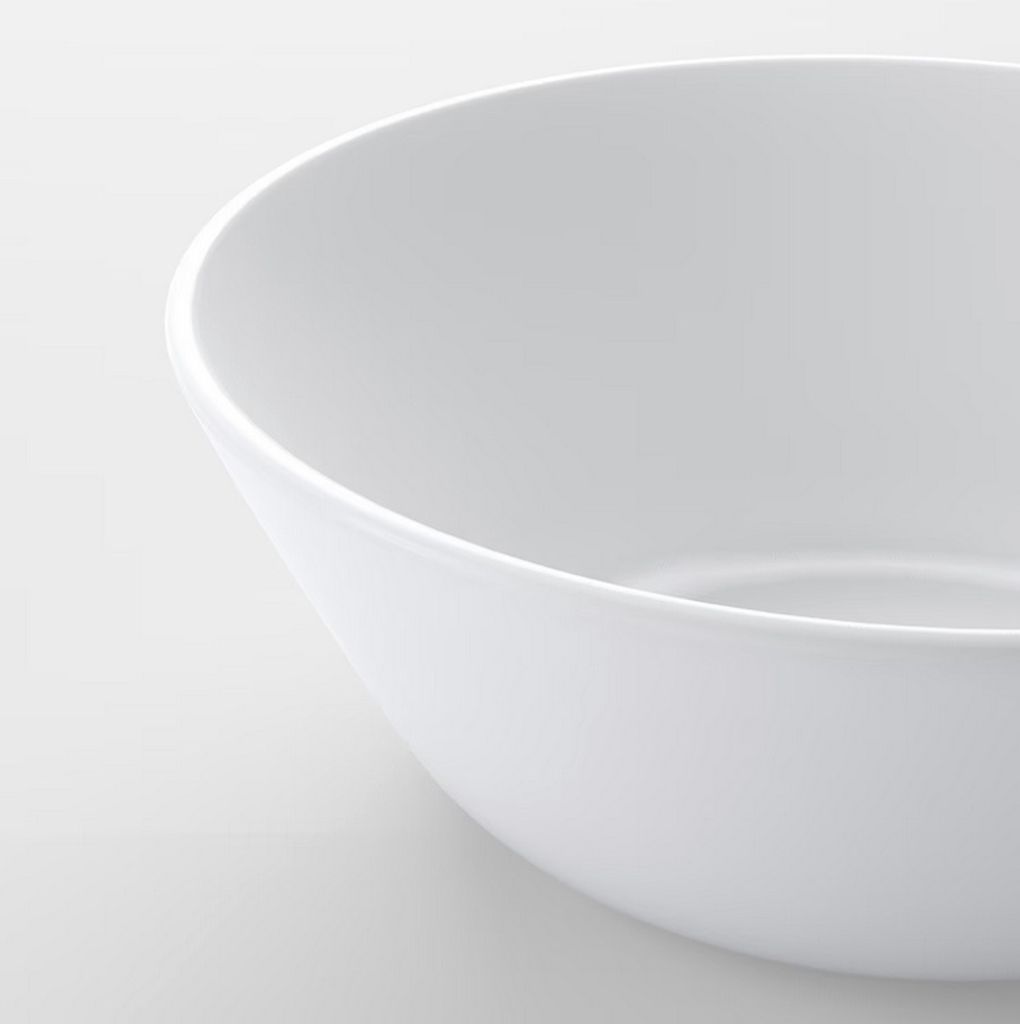 IKEA Oftast (6er Set) Schüssel Salatschüssel weiß 15 cm