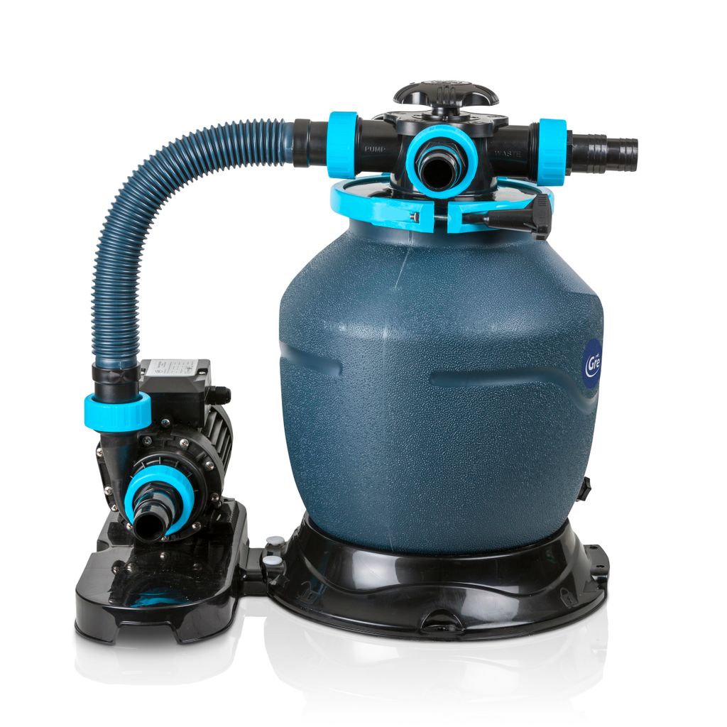 GRE Sandfilteranlage MG320NP – Ø 320 mm, mit Pumpe & Ventil, Kompakt & Effizient, für Pools bis 24 m³