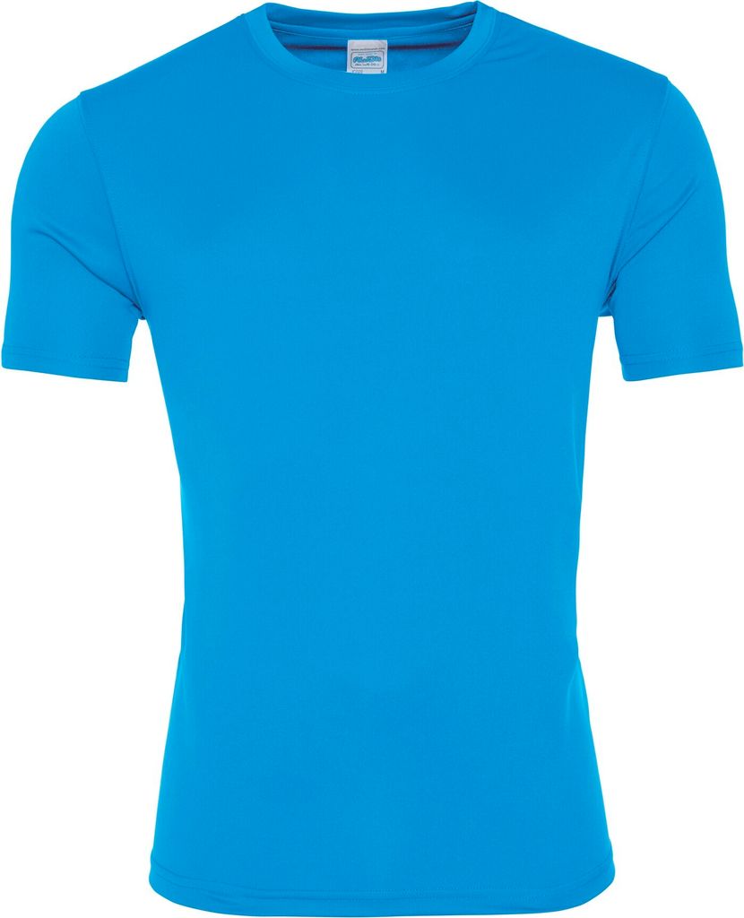 AWDis Just Cool Herren Smooth Kurzarm T-Shirt RW5357 (M) (Saphirblau)