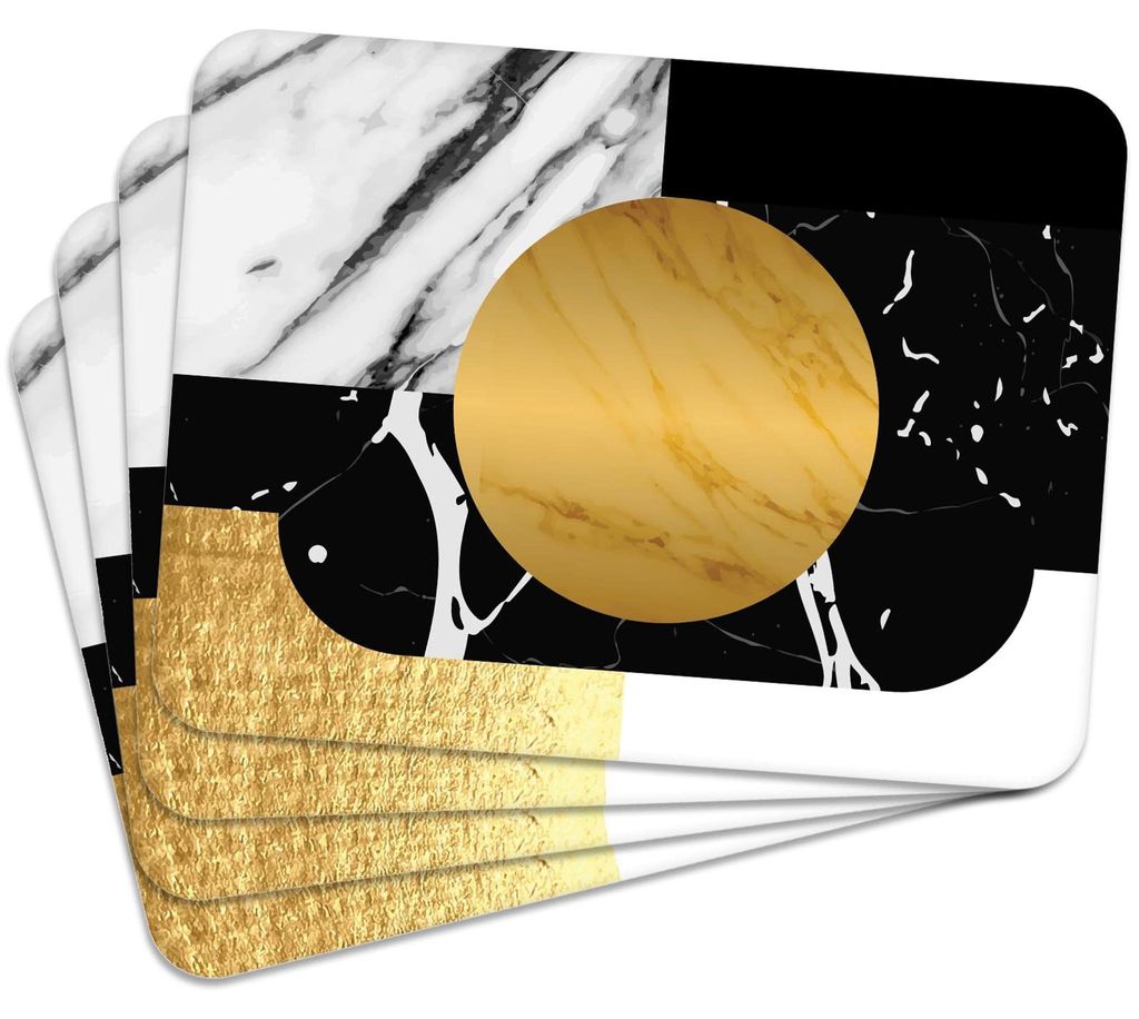MG Design Set aus 4 Kork-Platzsets - Golden Marble 2 - 30 x Produktbild 