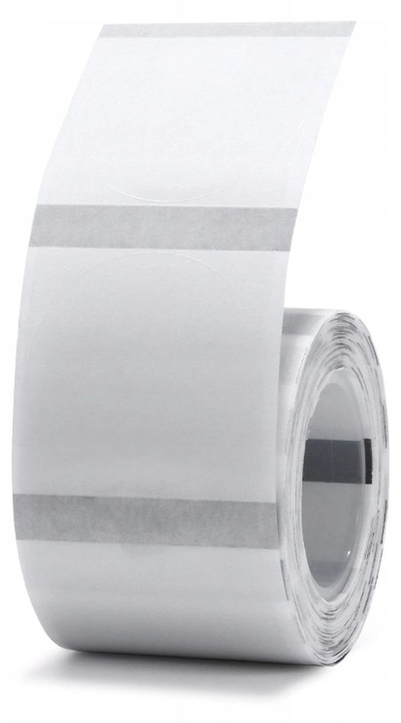 EDIBAZZAR | NIIMBOT Przezroczyste naklejki, 31 mm, okrągłe, Zdjęcie produktu 