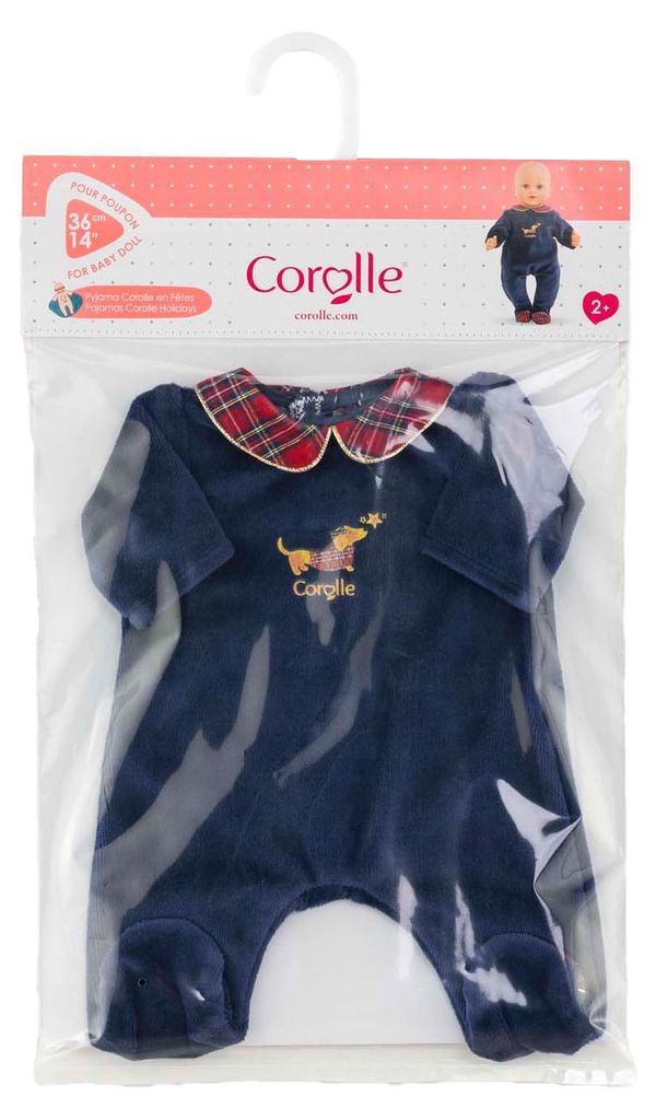 Corolle Puppen Schlafanzug Holidays - Puppenkleidung 36cm - Pyjama Set