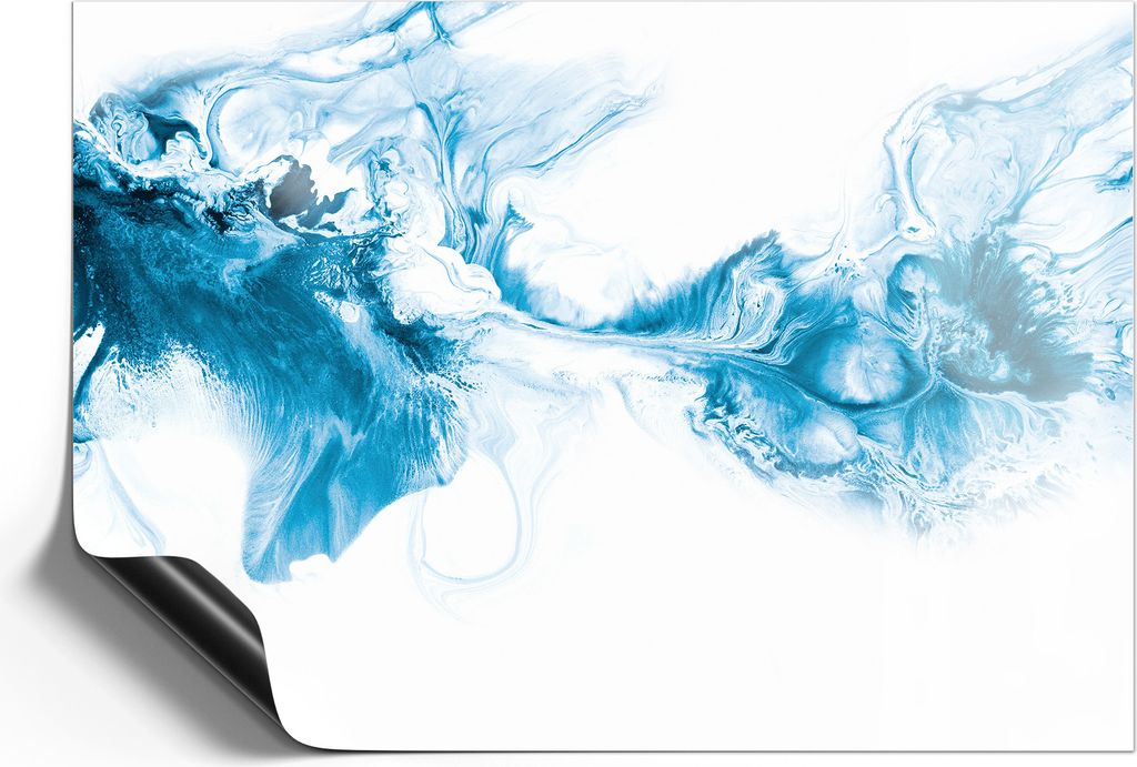 DEQORI Magnetmatte Universal 59x42 cm (A2) 'Blaue Meditation' Magnetfolie Kalender Planer