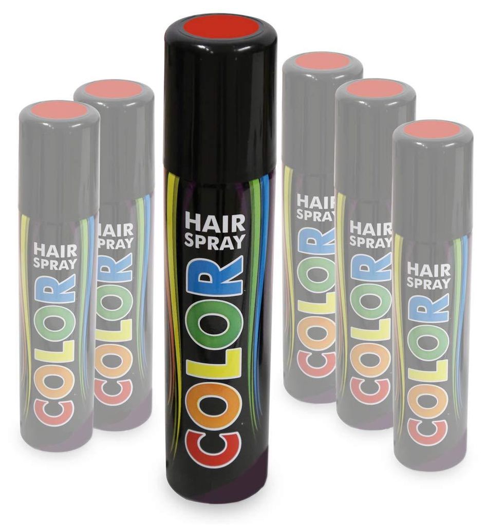 Hairspray Color in verschiedenen Farben buntes Haarspray Produktbild 