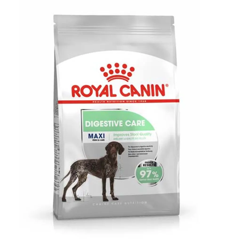 Fini les Selles Molles avec Royal Canin Maxi Digestive Care 12 kg Chien