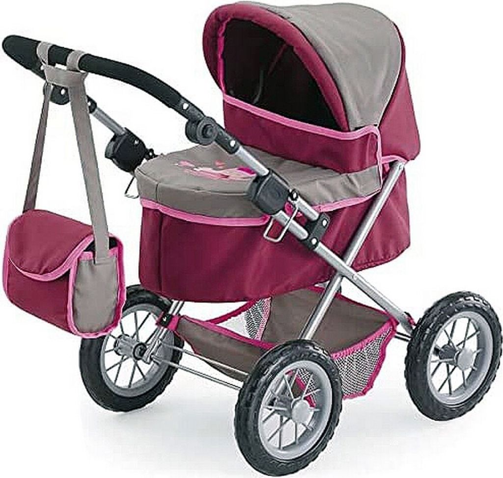 Puppenwägelchen Reig Trendy Royal Special Version 45 cm Rot