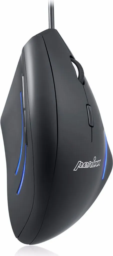 Souris Programmable Ergonomique Perixx PERIMICE-508 II Capteur Optique USB