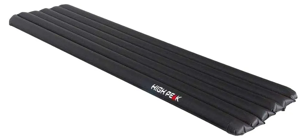 Tapis de yoga High Peak Tulsa PP7996 noir taille unique pour fitness