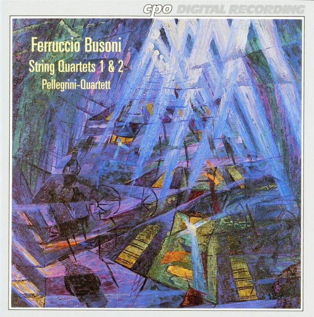 Ferruccio Busoni (1866-1924): Streichquartette Nr.1 & 2 (op.19 & op.26) - CPO 0761203926428 - (CD / S)