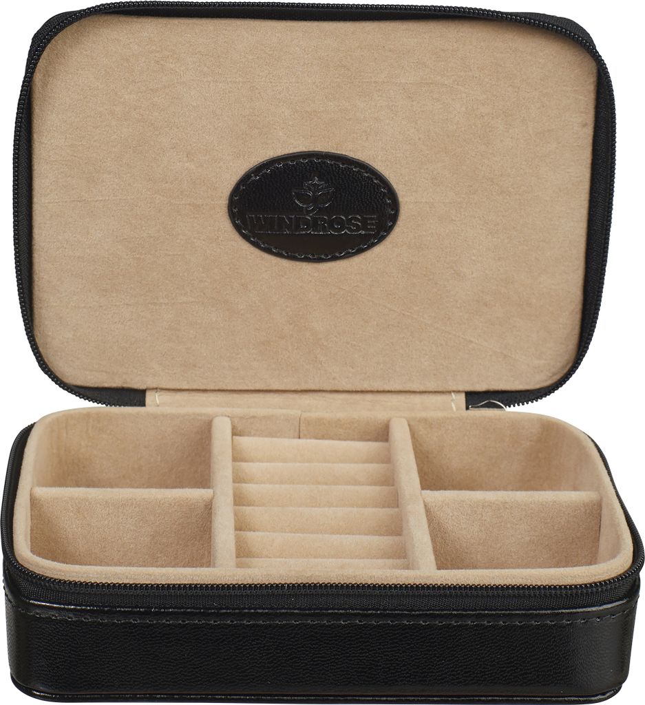 Windrose Schmuckkästchen merino Charmbox klein Schwarz 4