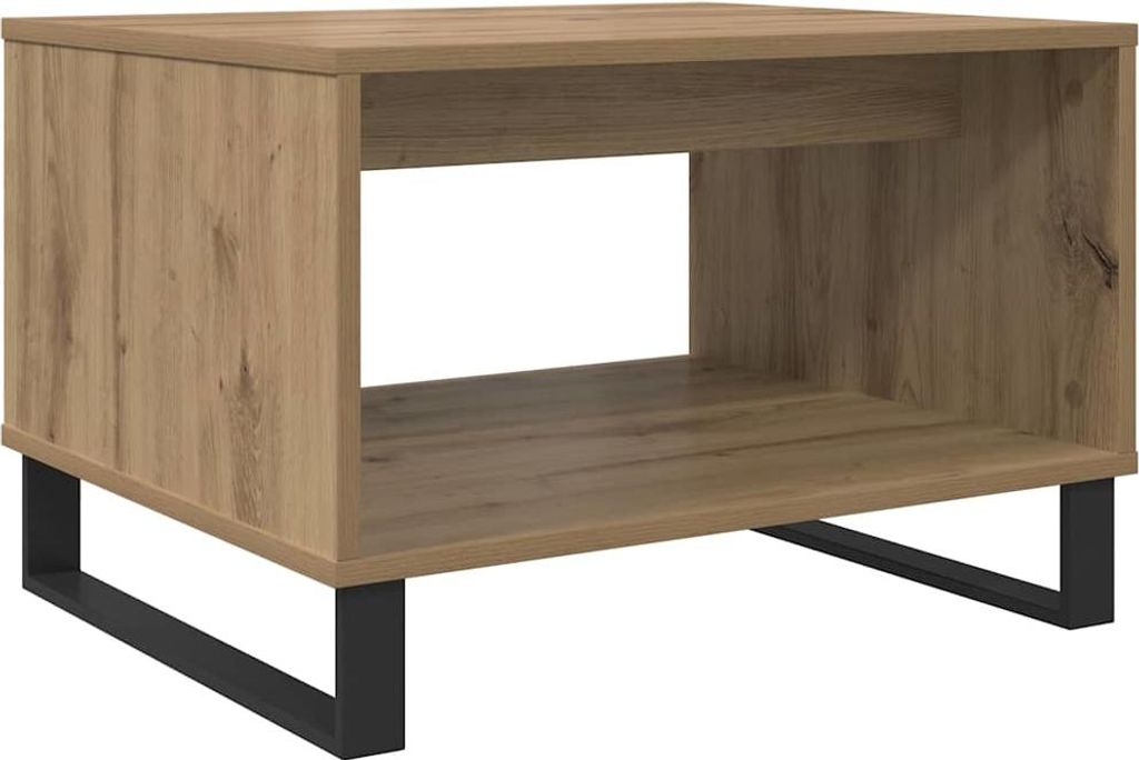 "SALE 2026"Satztische/Couchtisch elegantes Design - Wohnzimmertisch - Artisan-Eiche 60x50x40cm Holzwerkstoff - Couchtische DEMöbel156637