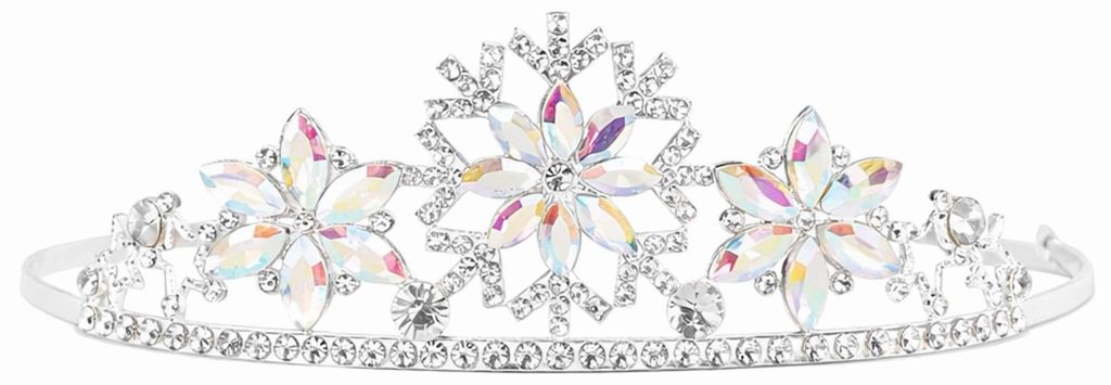Diadem Snowflake Tiny - Taille unique - Silber | by Great Pretenders