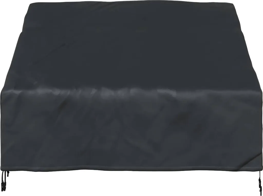 SYFAX™ Copertura per panchina da giardino 130 x 95 x 40 / 80 cm - 5