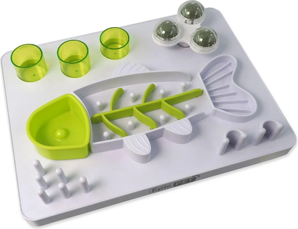 Gioco Strategico Gatto Epic Pet Think & Eat 30 cm | Solido ed Efficace
