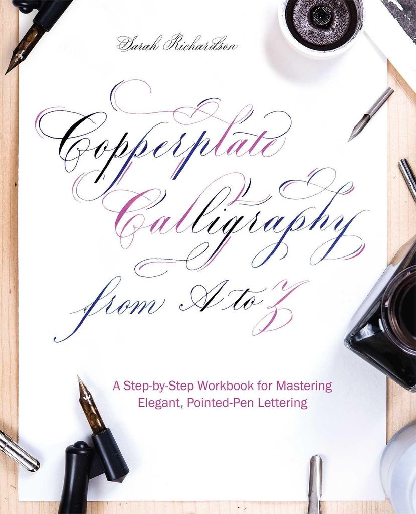 Copperplate Calligraphy From A To Z – Lingua: Inglese