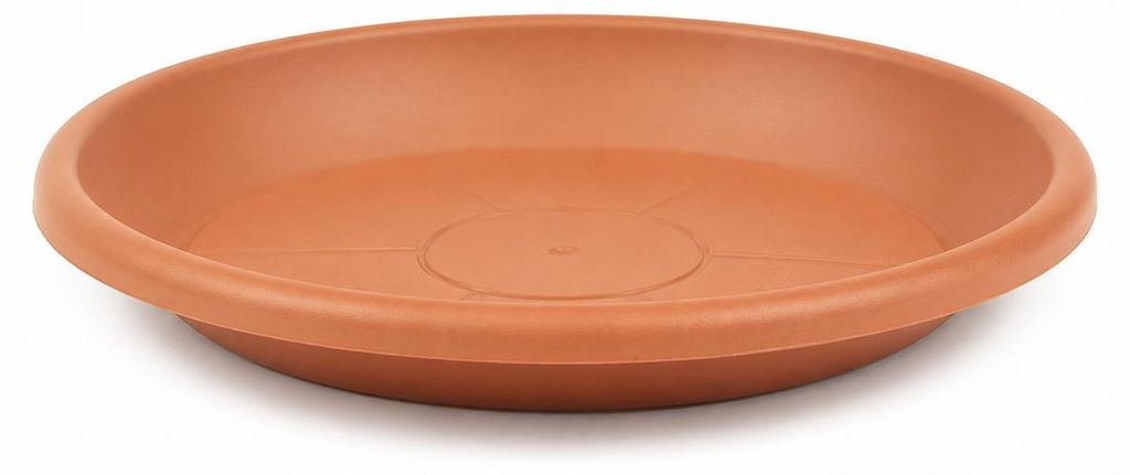 Podstawka pod doniczkę Mira terakota Ø 17cm - okrągła Zdjęcie produktu  Obraz wygenerowany przez AI