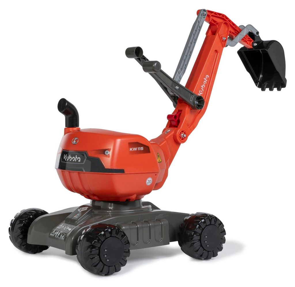 Rolly Toys rollyDigger Kubota (Bagger, 360° drehbar, Alter 3-5 Jahre) 42 121 3