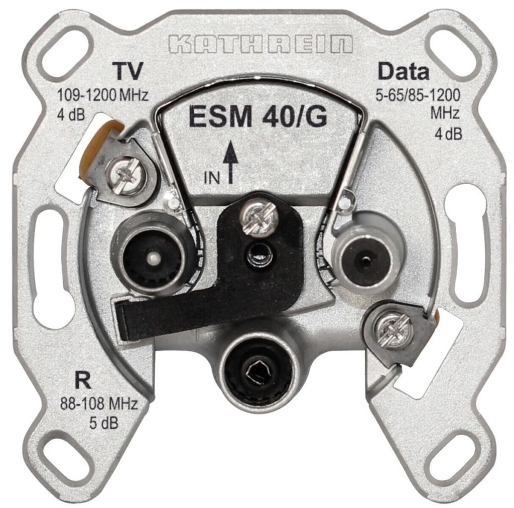 KATHREIN ESM 40/G - Ausgang - in Wand montierbar Produktbild 