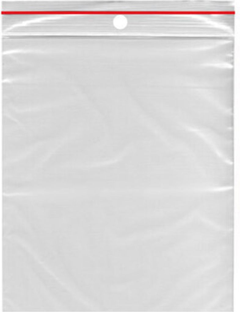 5000x Druckverschlussbeutel  80 x 120 mm mit Rundlochung Produktbild 