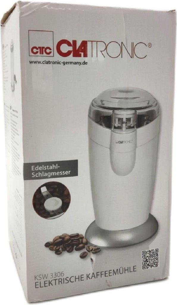 Clatronic KSW 3306 S Elektrische Kaffeemühle Schlagwerk Produktbild 