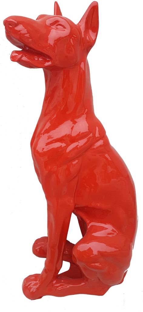 Designer Figur Statue Moderne Figuren Dekoration Hund Garten Skulptur Skulpturen