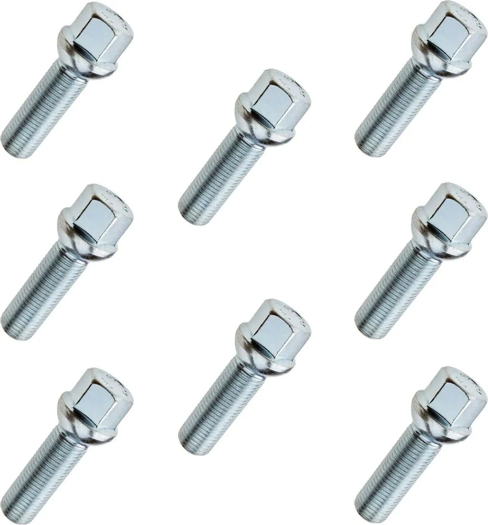 Bulloni Ruota M14x1,5x50mm Sferici Grado 10.9 per Gruppo VAG Mercedes